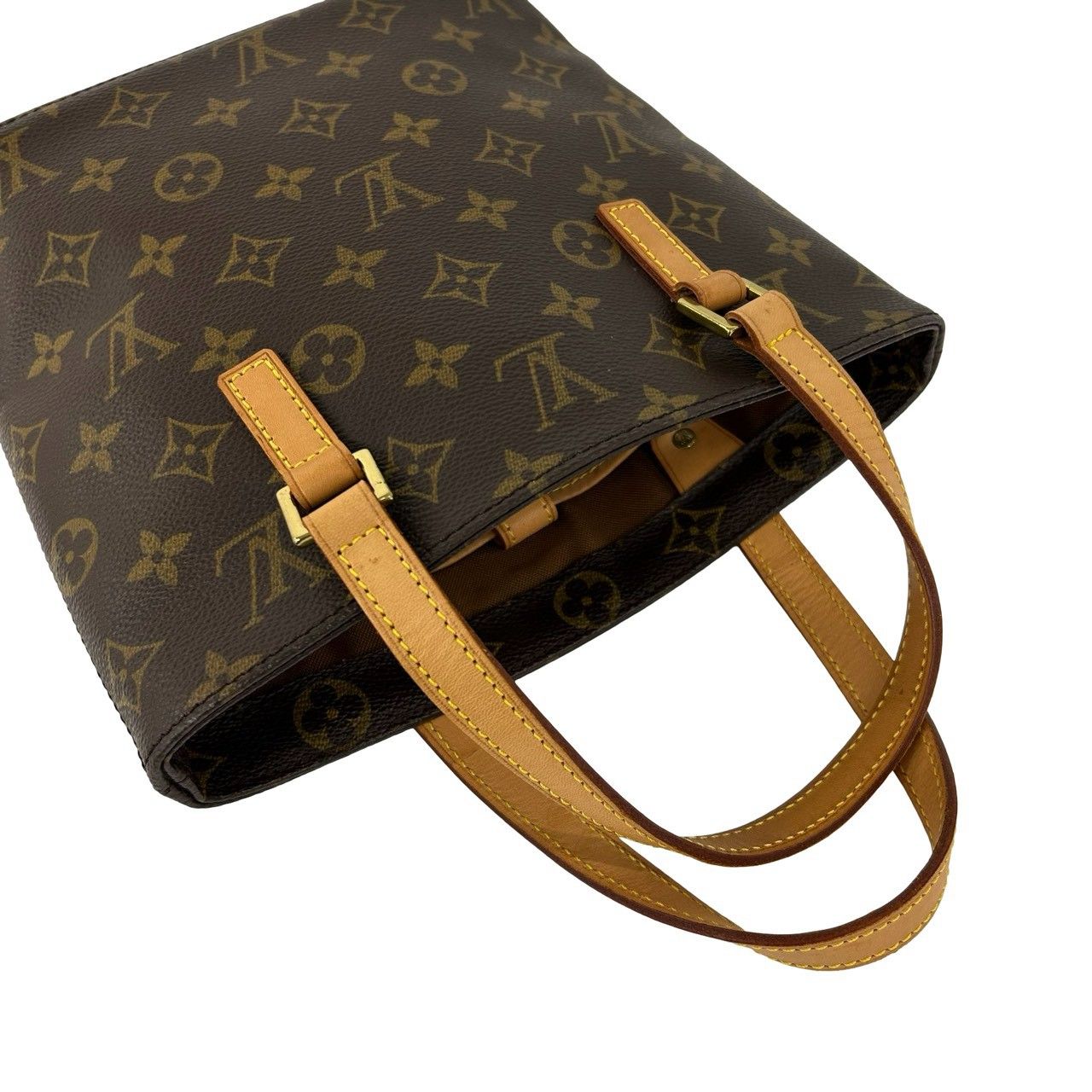 Louis Vuitton Vavin PM Monogram Leather Handbag Mini Tote Brown — view 4