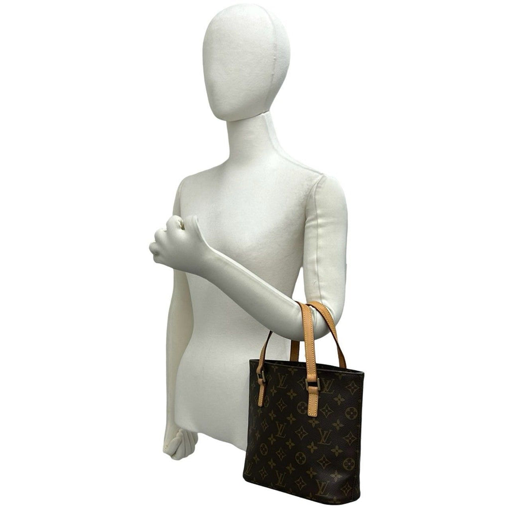 Louis Vuitton Vavin PM Monogram Leather Handbag Mini Tote Brown — view 2