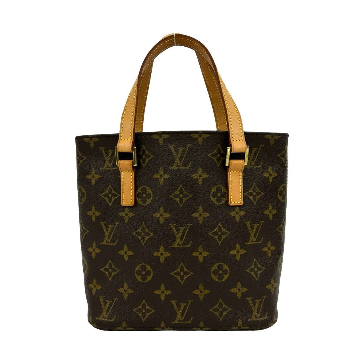 Louis Vuitton Vavin PM Monogram Leather Handbag Mini Tote Brown — view 3