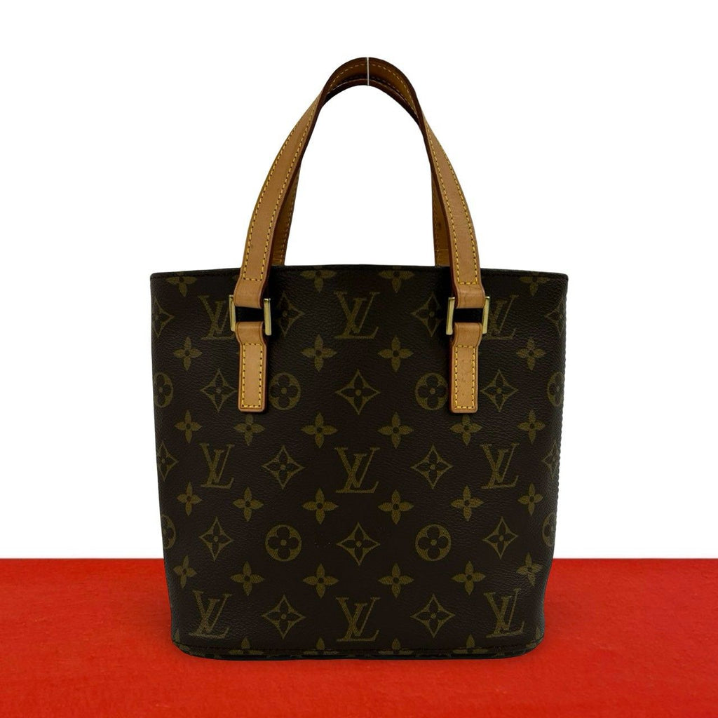 Louis Vuitton Vavin PM Monogram Leather Handbag Mini Tote Brown