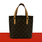 Louis Vuitton Vavin PM Monogram Leather Handbag Mini Tote Brown
