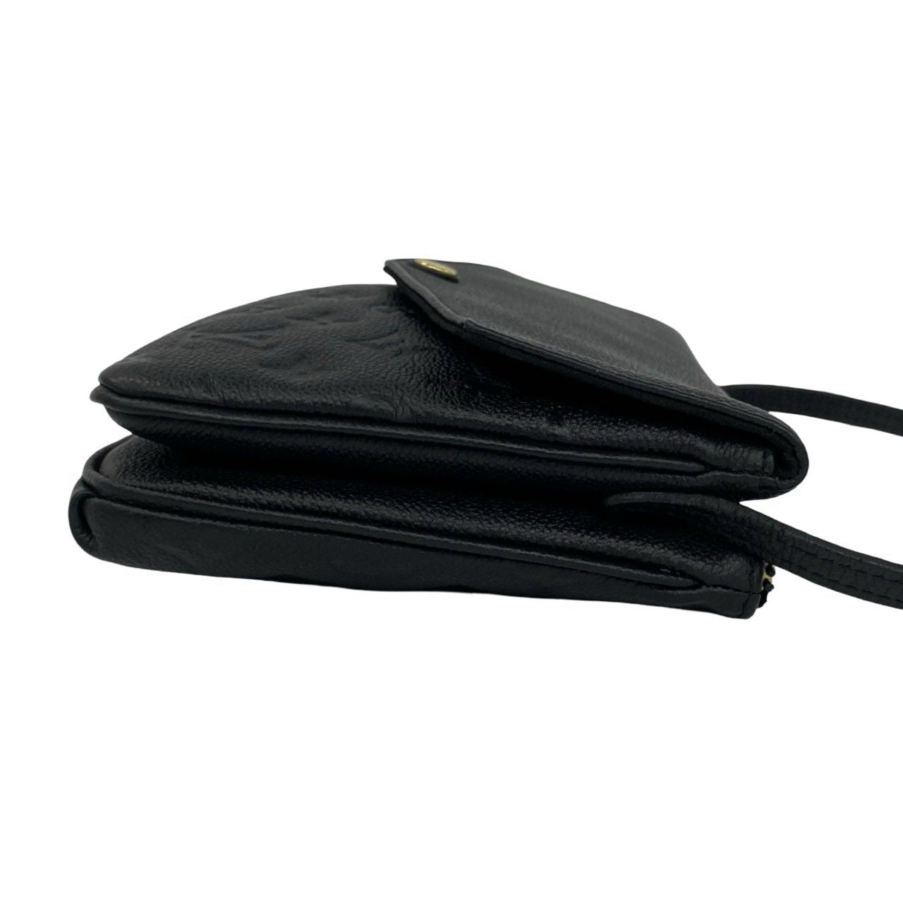 Louis Vuitton Monogram Empreinte Leather Shoulder Bag Black — view 6