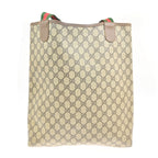 Gucci Sherry Tote Shoulder Bag Brown Leather — view 4