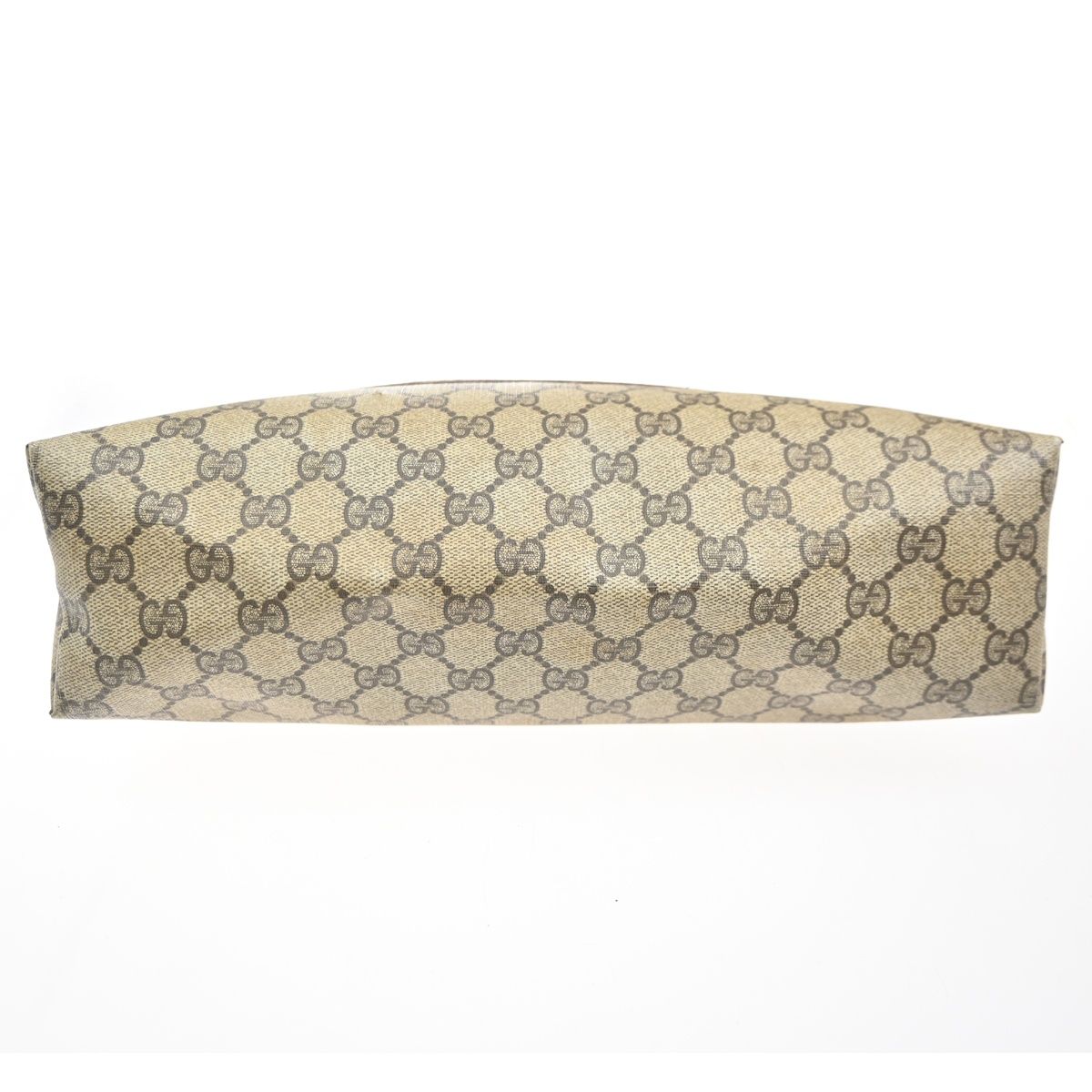 Gucci Sherry Tote Shoulder Bag Brown Leather — view 7