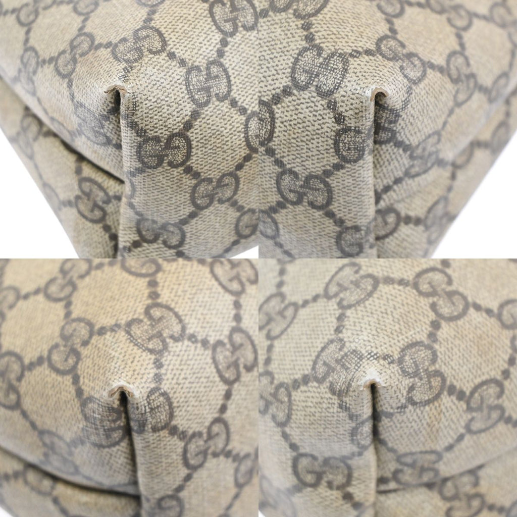 Gucci Sherry Tote Shoulder Bag Brown Leather — view 8