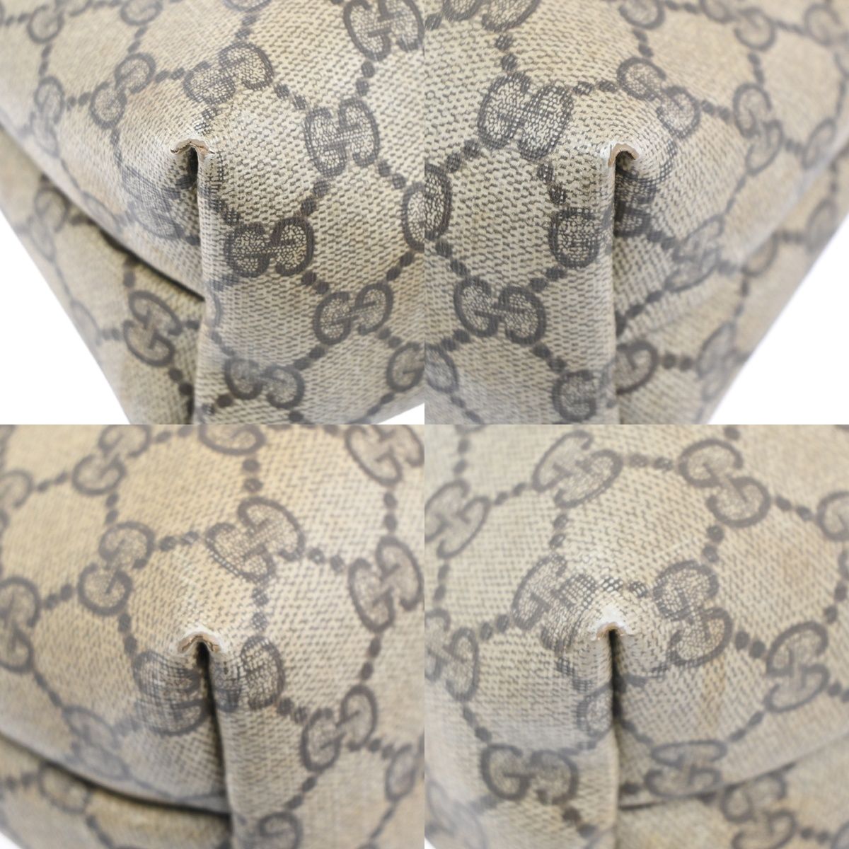 Gucci Sherry Tote Shoulder Bag Brown Leather — view 8