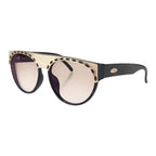 Dior Vintage Black Gold Acetate 80 Sunglasses Frame Eyewear