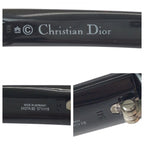 Dior Vintage Black Gold Acetate 80 Sunglasses Frame Eyewear — view 7