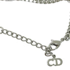 Dior Metal CD Logo Silver Bracelet — view 5