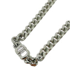 Dior Metal CD Logo Silver Bracelet — view 4