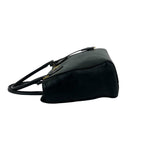 Prada Logo Saffiano Leather 2-Way Shoulder Bag Mini Tote Black — view 5