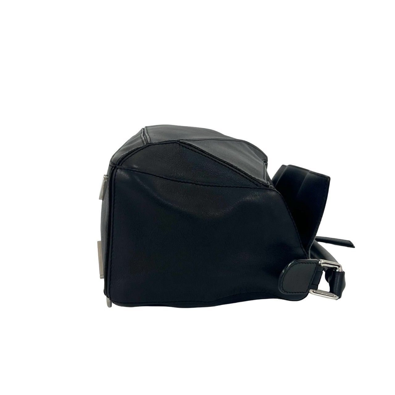 Loewe Puzzle Anagram Logo Leather 2-Way Shoulder Bag Black — view 6