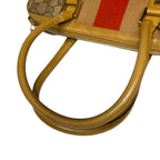 Gucci Shoulder Bag Canvas Leather — view 6