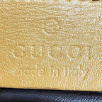 Gucci Shoulder Bag Canvas Leather — view 4