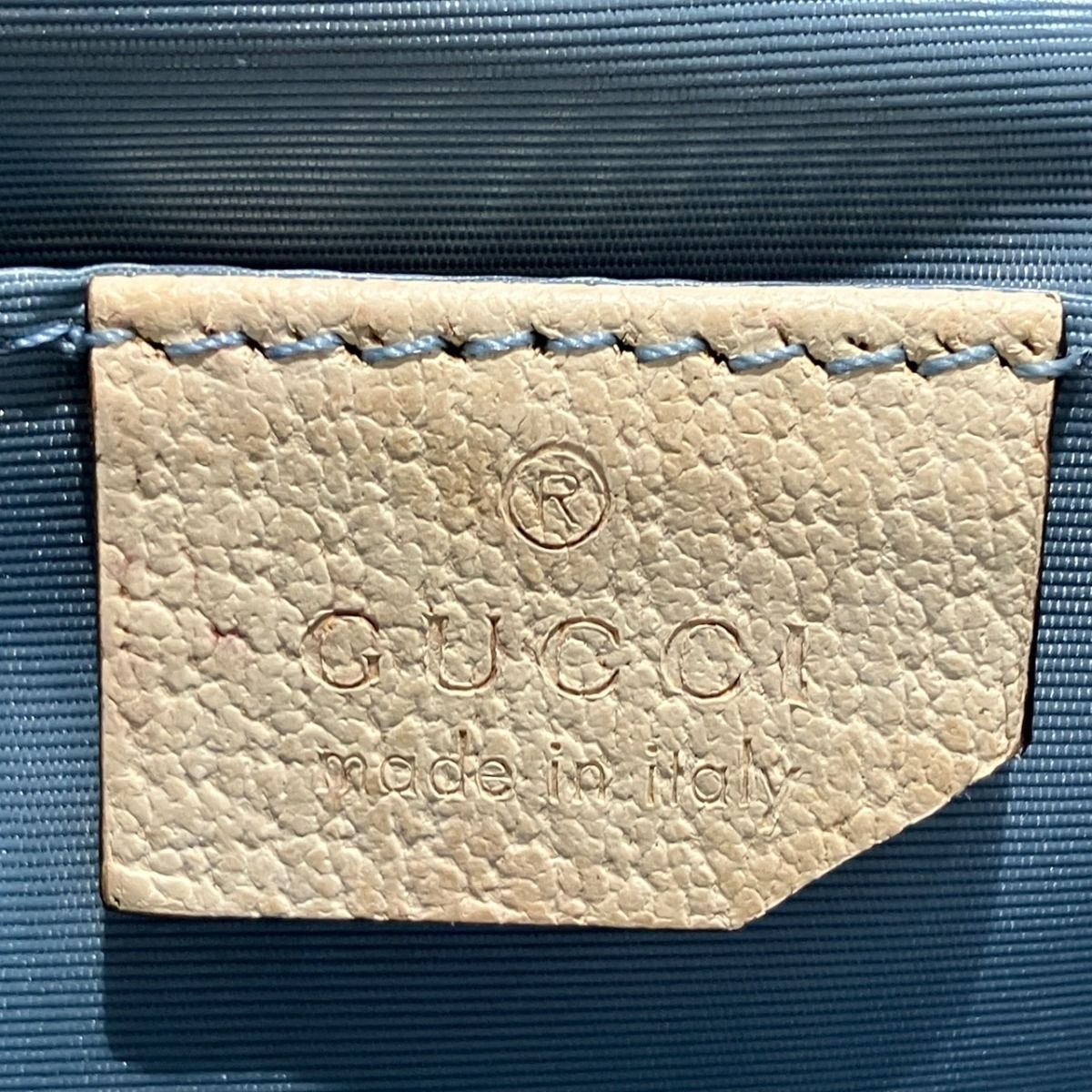 Gucci Padlock Bee Star Shoulder Bag Leather — view 4
