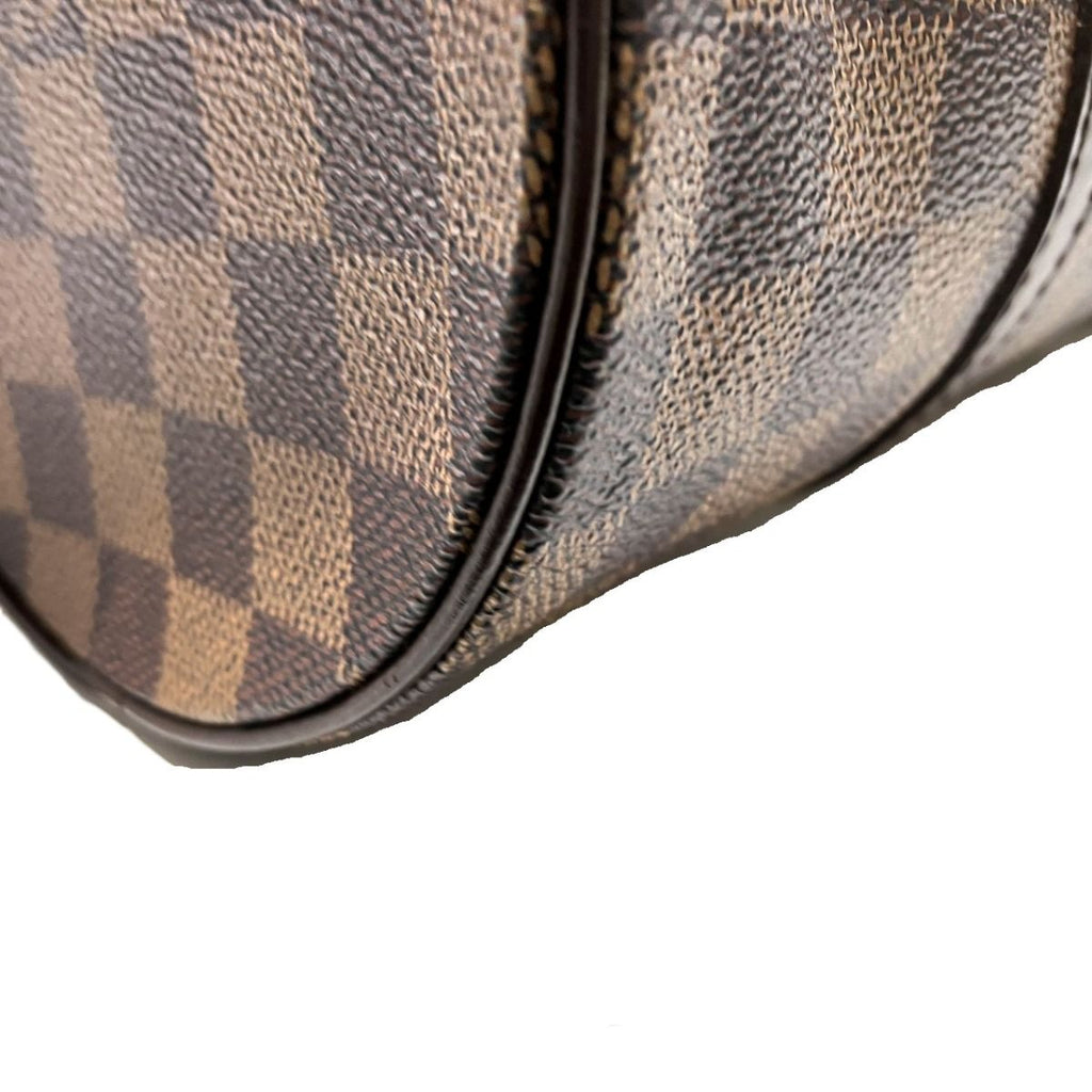 Louis Vuitton Papillon 30 Damier Ebeneux Shoulder Bag Canvas — view 8