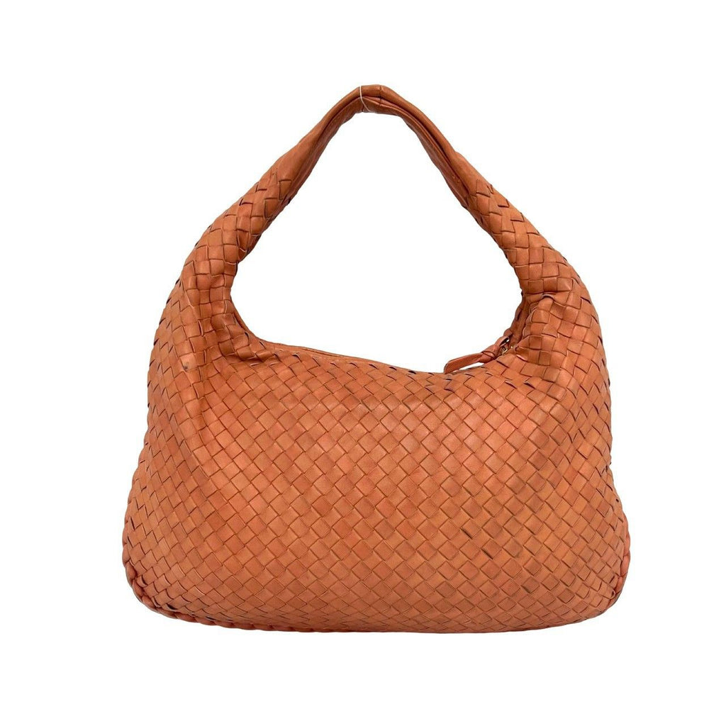 Bottega Veneta Intrecciato Leather Shoulder Bag Brown — view 3