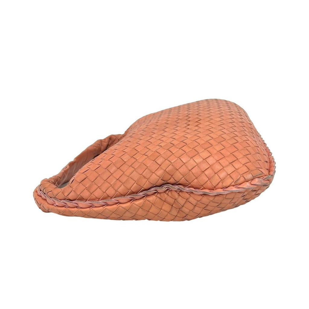 Bottega Veneta Intrecciato Leather Shoulder Bag Brown — view 5