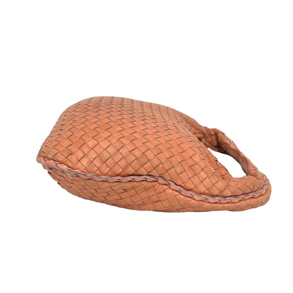 Bottega Veneta Intrecciato Leather Shoulder Bag Brown — view 6
