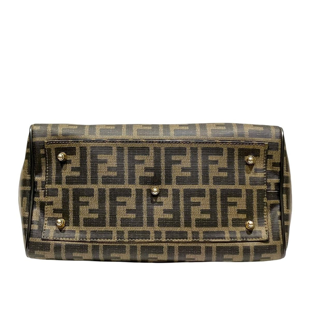 Fendi Zucchini Vintage Boston Bag Leather — view 3