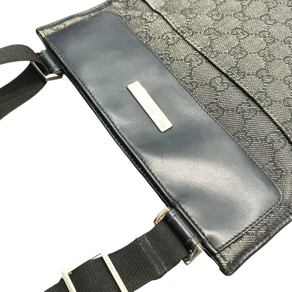 Gucci GG Canvas Shoulder Bag Cotton — view 7