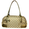 Gucci Handbag Canvas Brown