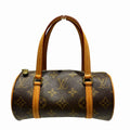 Louis Vuitton Papillon Monogram Handbag Canvas