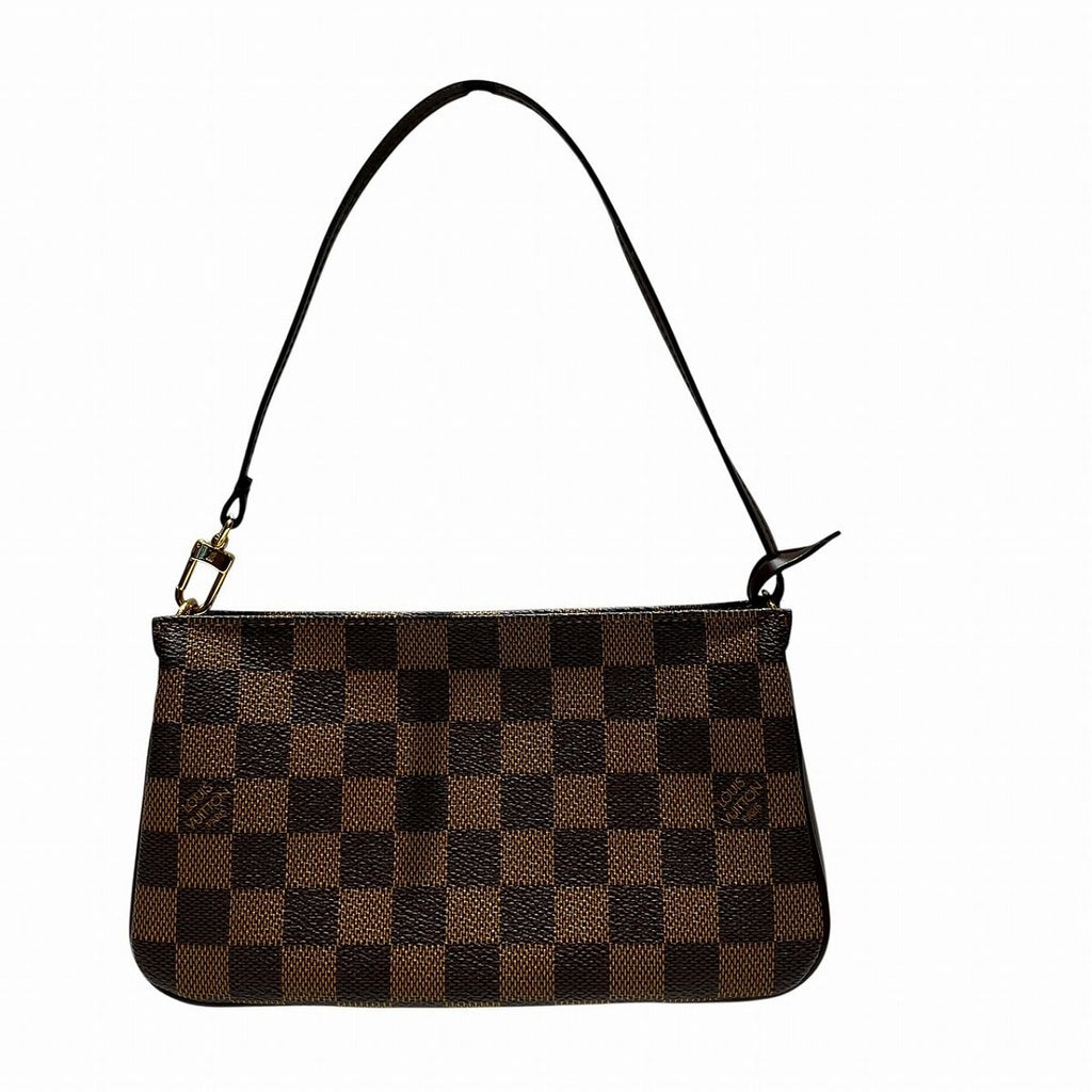 Louis Vuitton Navona Creasing Sally Damier Handbag Canvas