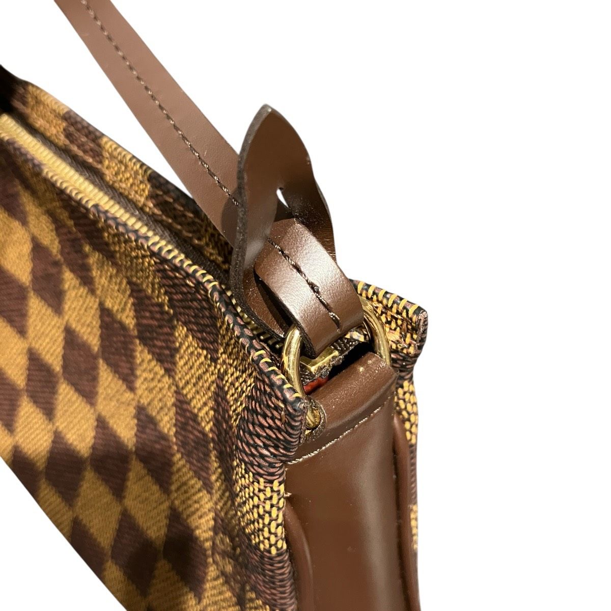 Louis Vuitton Navona Creasing Sally Damier Handbag Canvas — view 7