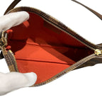 Louis Vuitton Navona Creasing Sally Damier Handbag Canvas — view 5