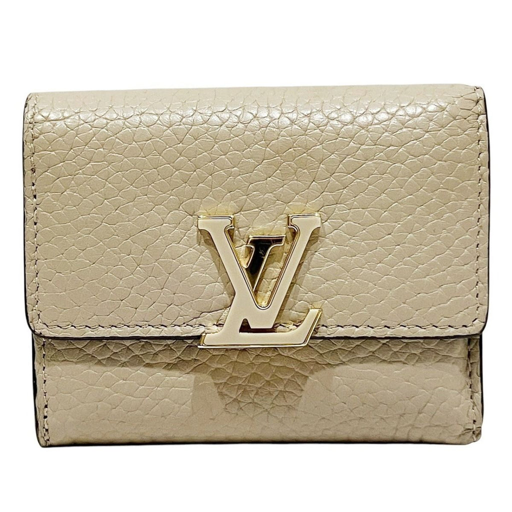 Louis Vuitton Portefeuille Capucines XS Trifold Wallet Taurillon Leather