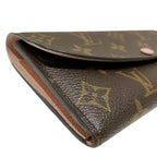 Louis Vuitton Portefeuille Emily Monogram Wallet Canvas — view 8