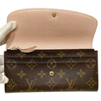 Louis Vuitton Portefeuille Emily Monogram Wallet Canvas — view 3