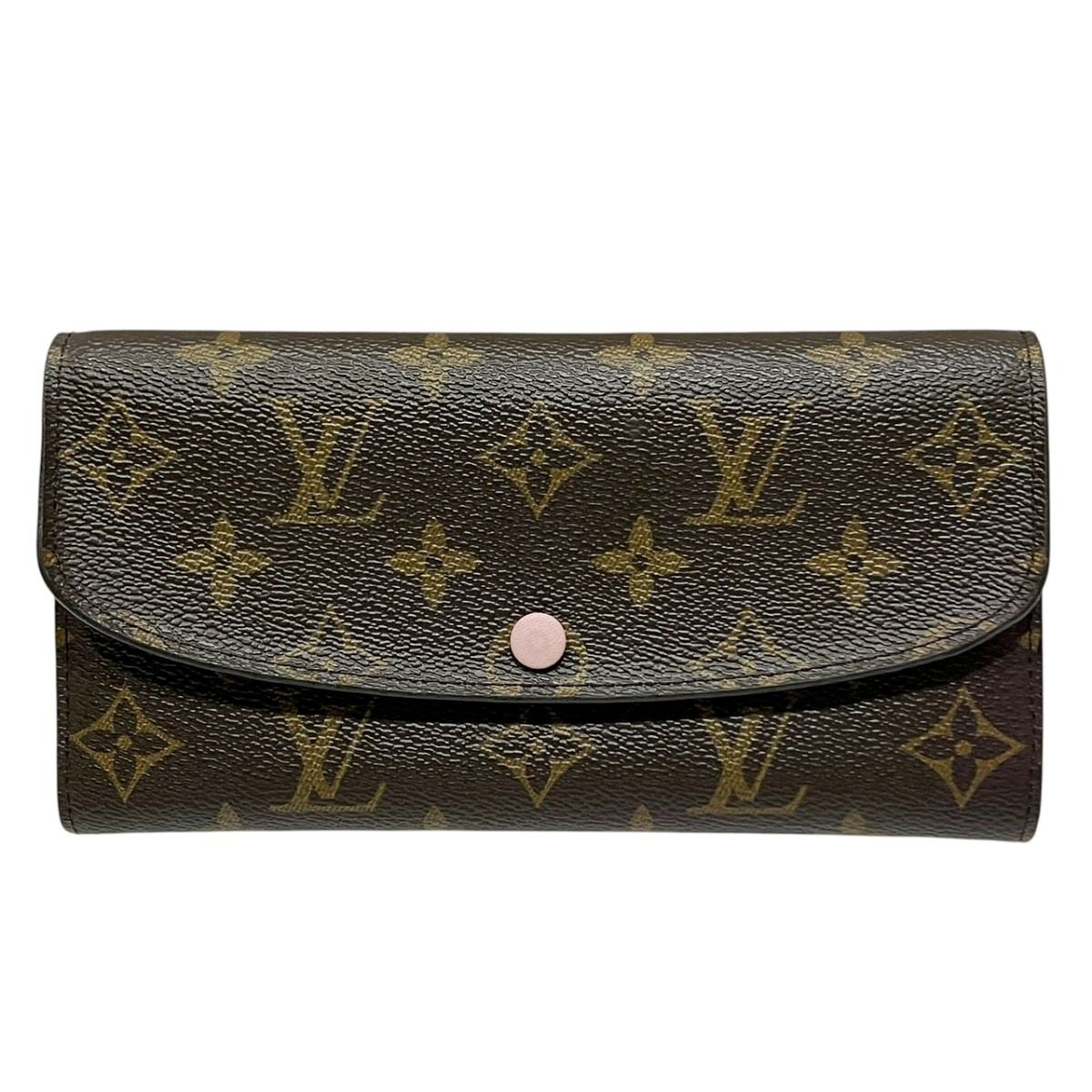 Louis Vuitton Portefeuille Emily Monogram Wallet Canvas