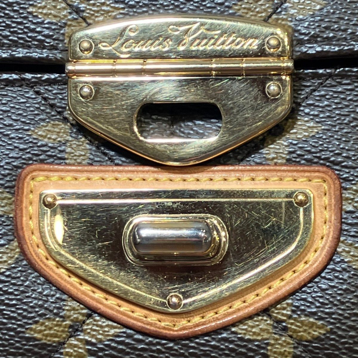 Louis Vuitton Portefeuille Sarah Monogram Wallet Canvas — view 8