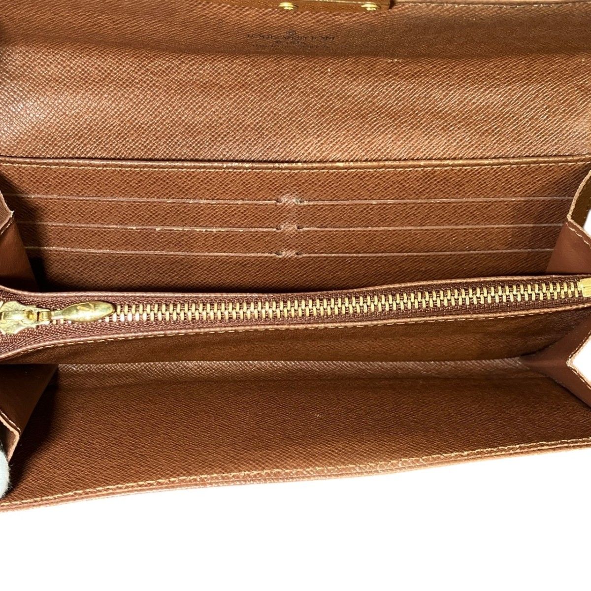Louis Vuitton Portefeuille Sarah Monogram Wallet Canvas — view 3