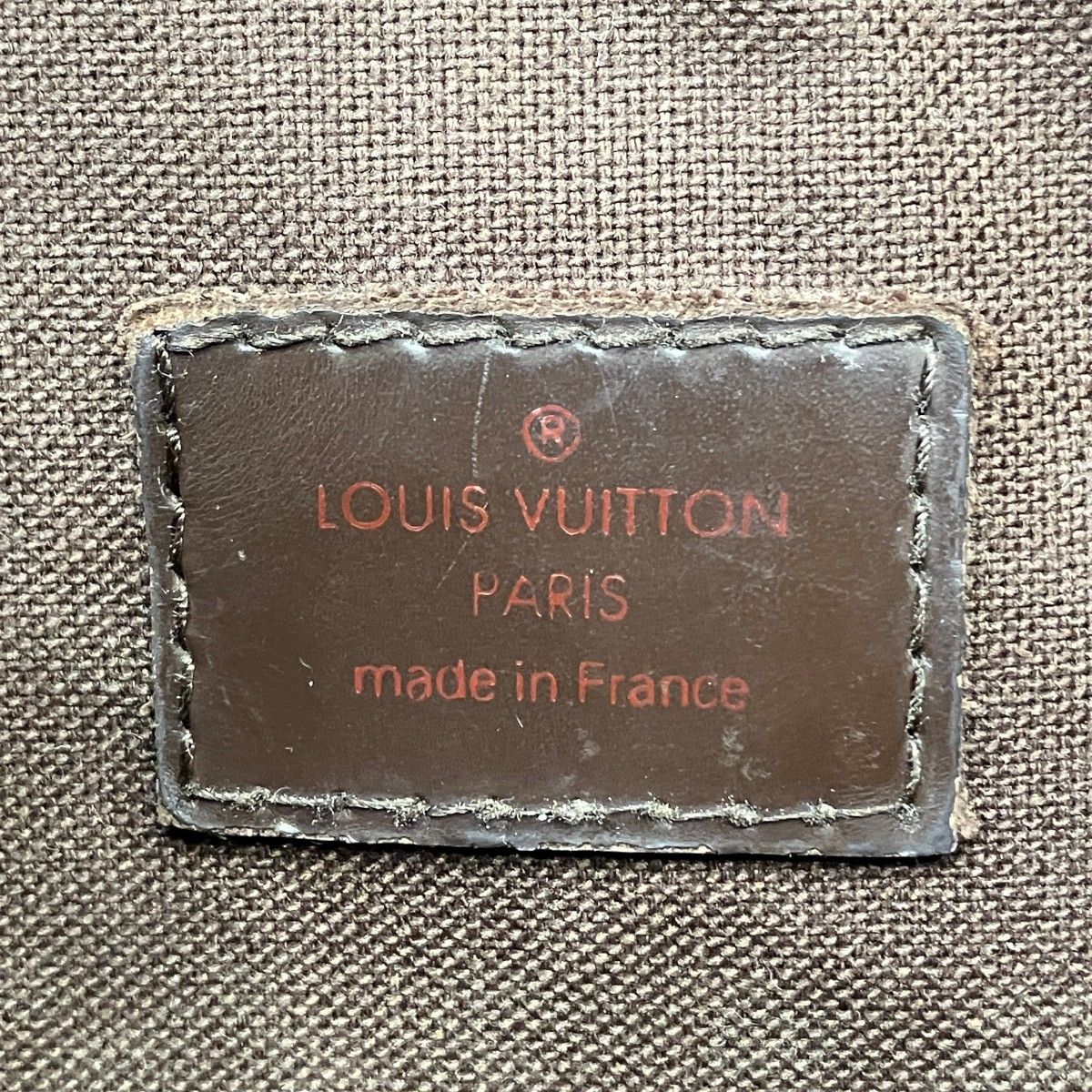 Louis Vuitton Pochette Melville Damier Ebene Shoulder Bag Canvas — view 4