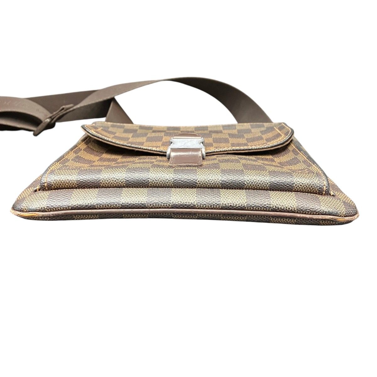 Louis Vuitton Pochette Melville Damier Ebene Shoulder Bag Canvas — view 3