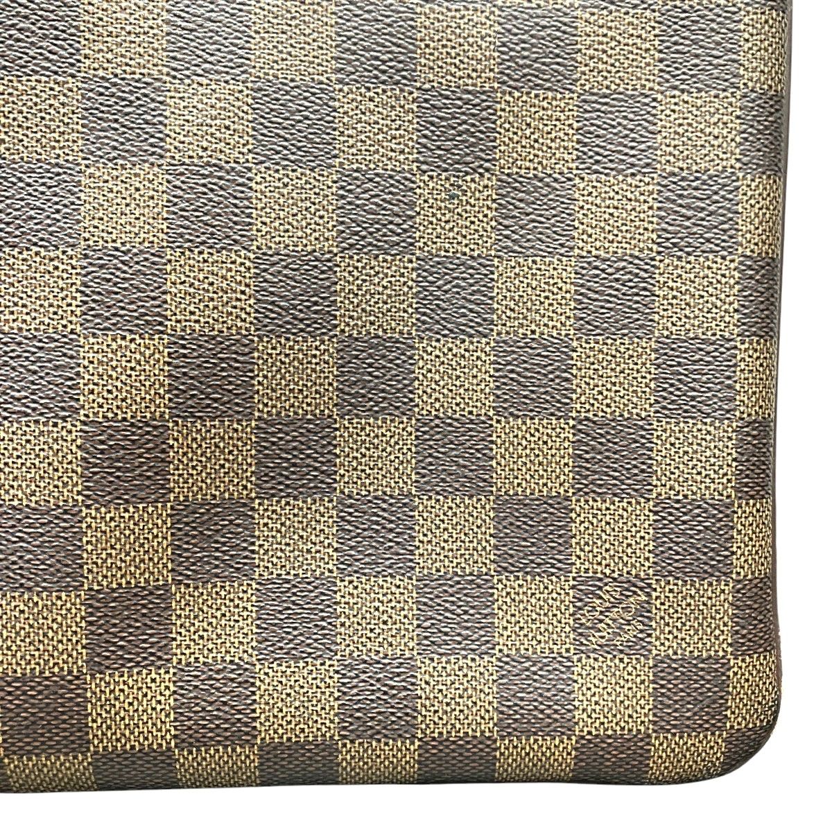 Louis Vuitton Pochette Melville Damier Ebene Shoulder Bag Canvas — view 8