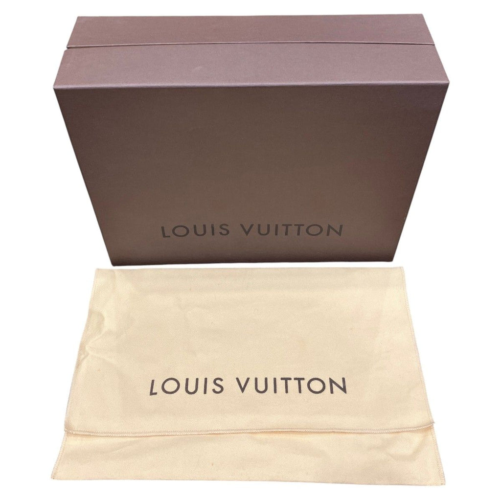 Louis Vuitton Pochette Melville Damier Ebene Shoulder Bag Canvas — view 5