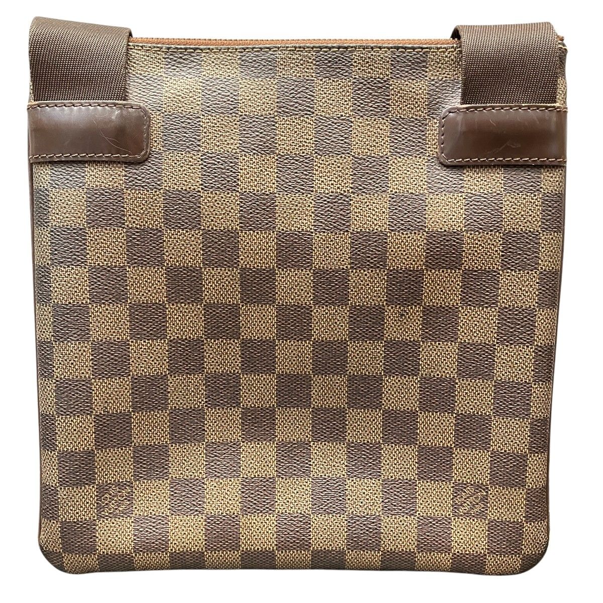 Louis Vuitton Pochette Melville Damier Ebene Shoulder Bag Canvas — view 2