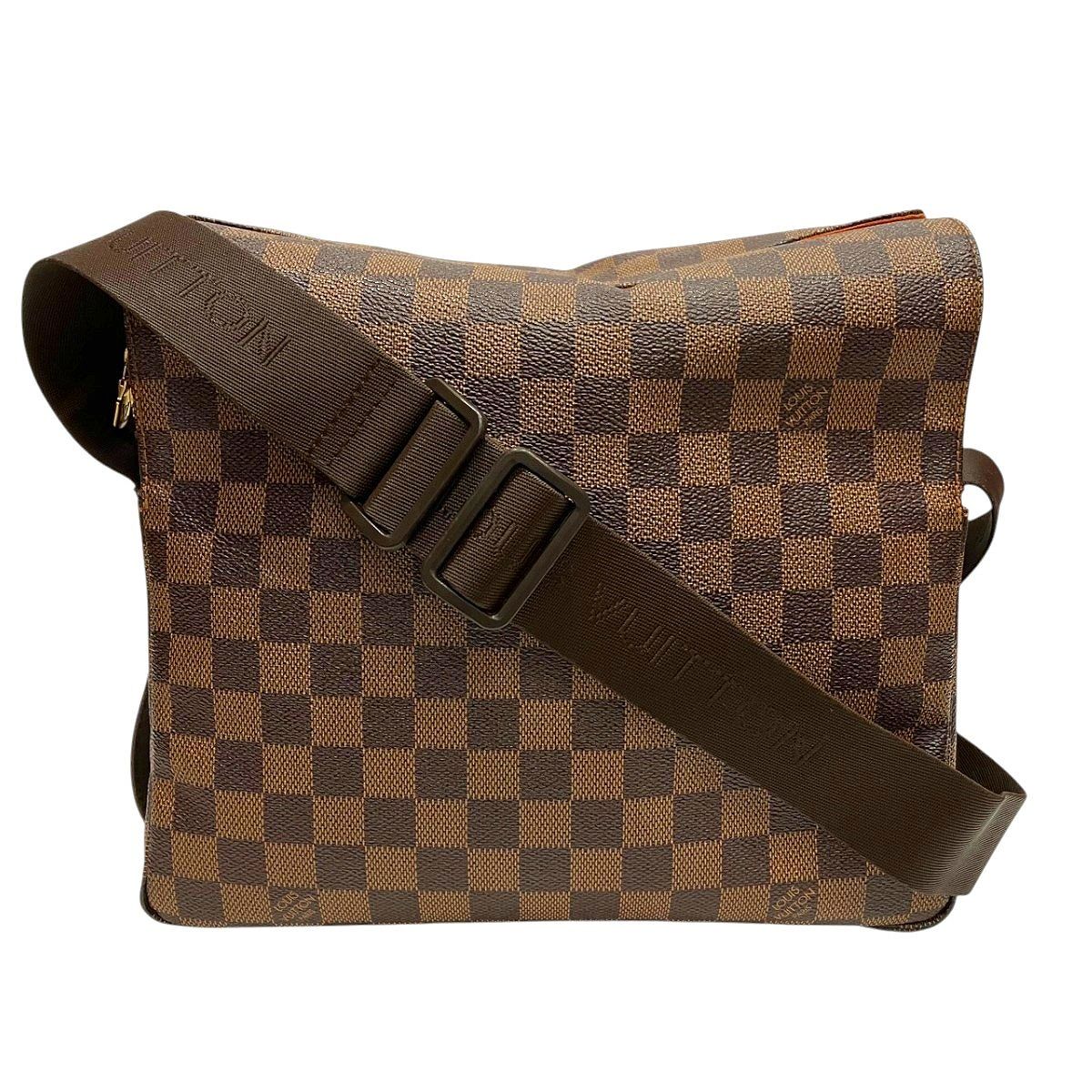 Louis Vuitton Naviglio Damier Shoulder Bag Canvas