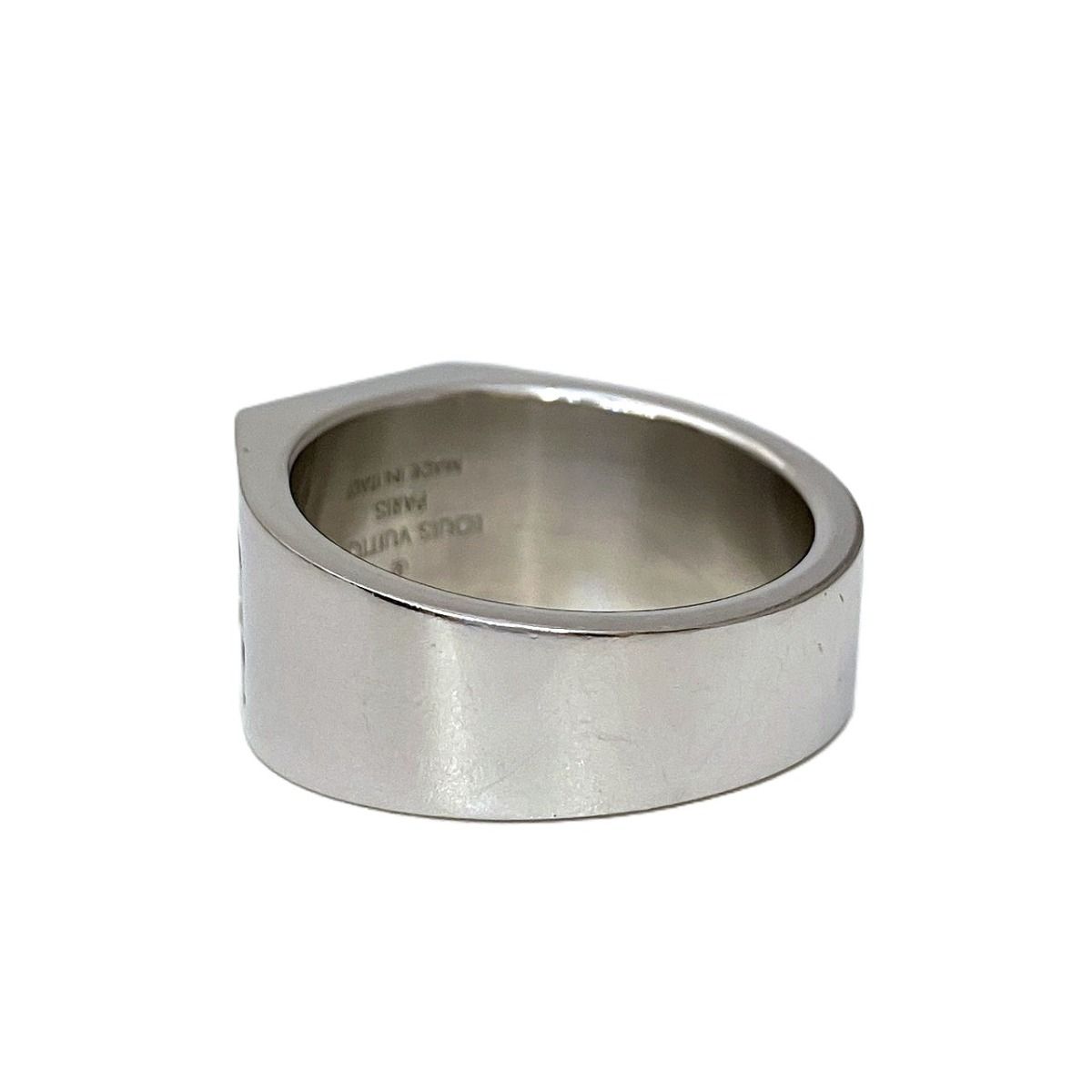 Louis Vuitton Bague Monogram Ring a Creasing Sally Gross Weight — view 8