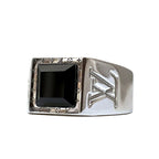 Louis Vuitton Bague Monogram Ring a Creasing Sally Gross Weight — view 4