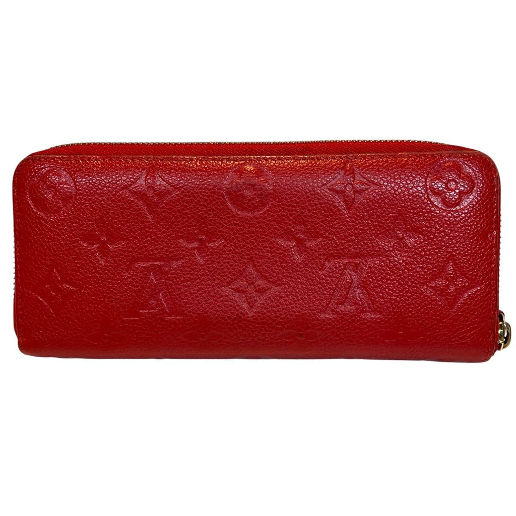 Louis Vuitton Portefeuille Clemence Monogram Empreinte Wallet Canvas — view 2