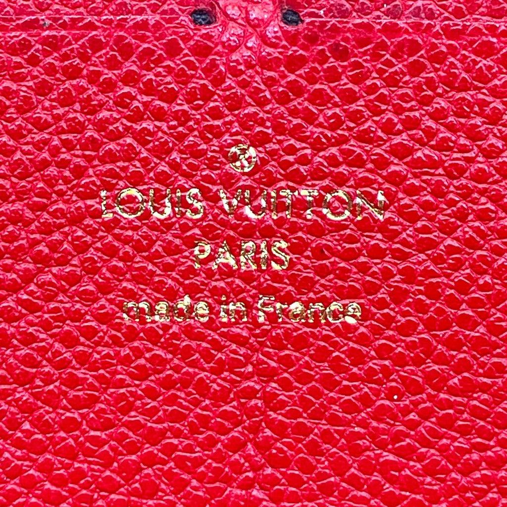 Louis Vuitton Portefeuille Clemence Monogram Empreinte Wallet Canvas — view 4