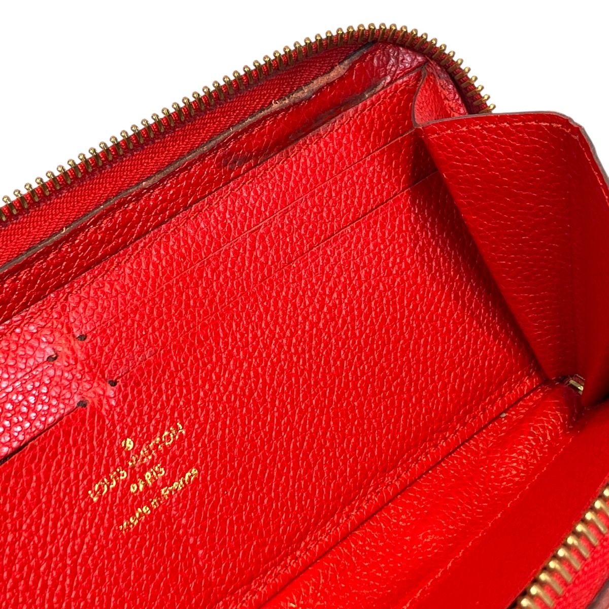 Louis Vuitton Portefeuille Clemence Monogram Empreinte Wallet Canvas — view 7