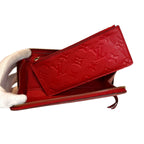 Louis Vuitton Portefeuille Clemence Monogram Empreinte Wallet Canvas — view 5