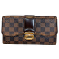 Louis Vuitton Portefeuille Sistine Damier Line Wallet Canvas