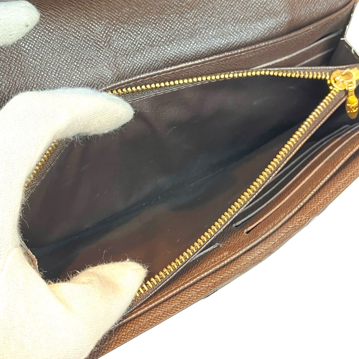 Louis Vuitton Portefeuille Sistine Damier Line Wallet Canvas — view 8